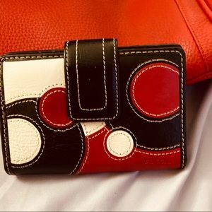 🦋 Black & Red folding wallet